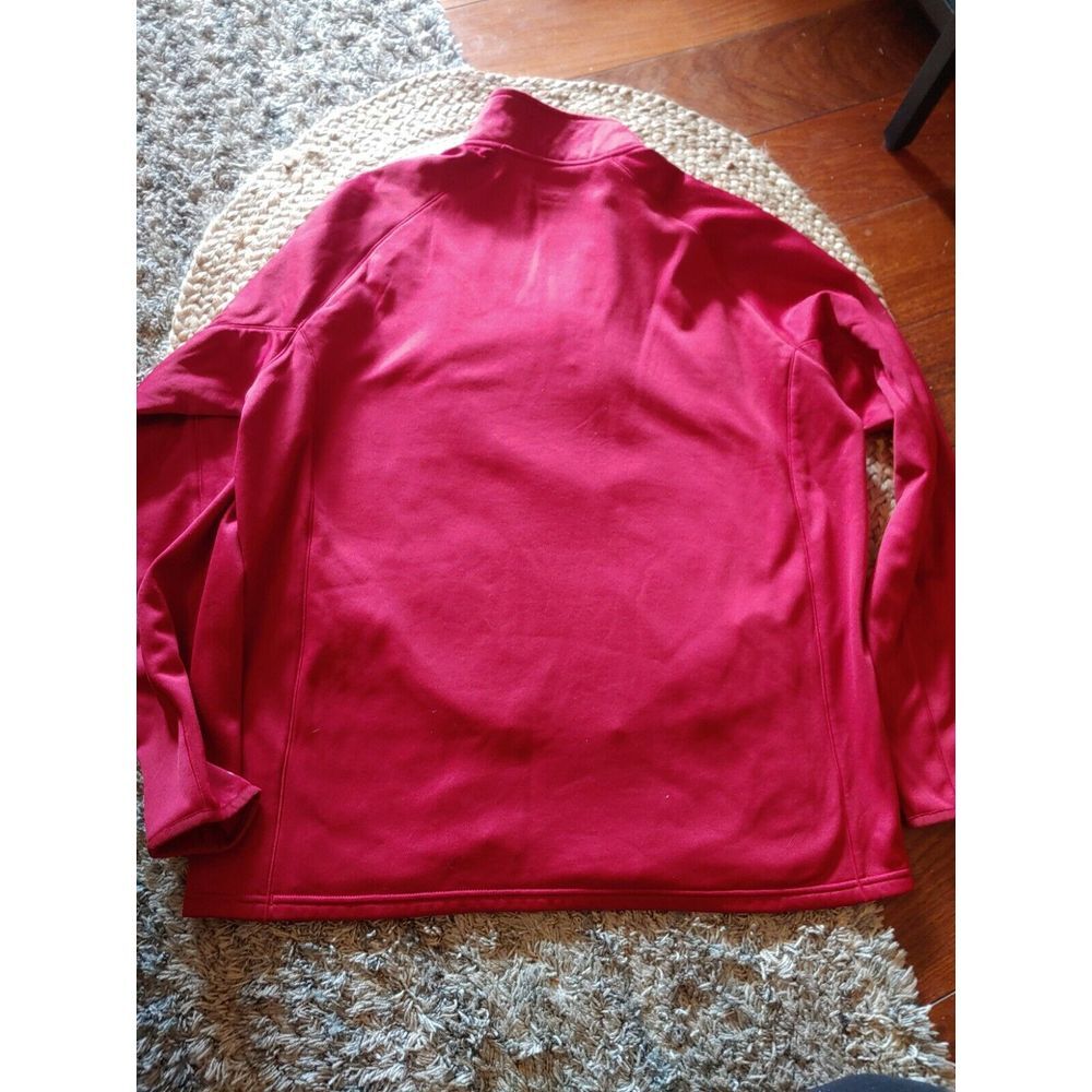 Champion Saint Josephs University Hawks Quarter‎ Zip Pullover Red Mens Small - Picture 8 of 10
